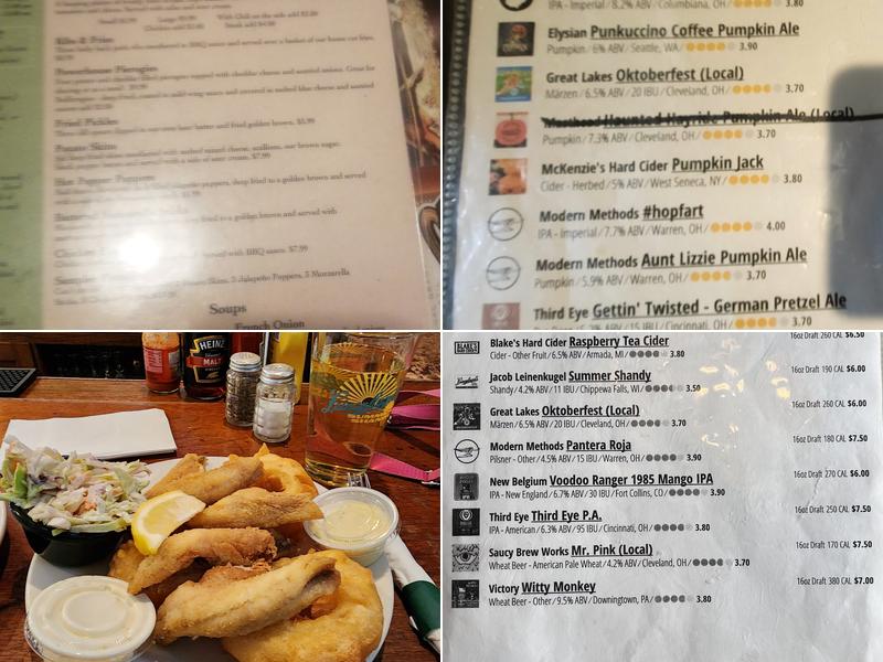 Flat Iron Cafe Menu