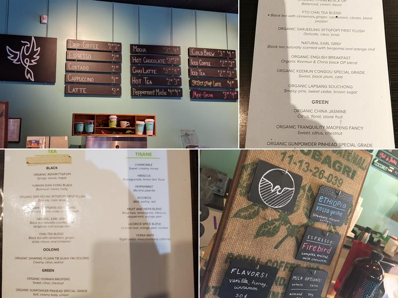 Phoenix Coffee Co Menu