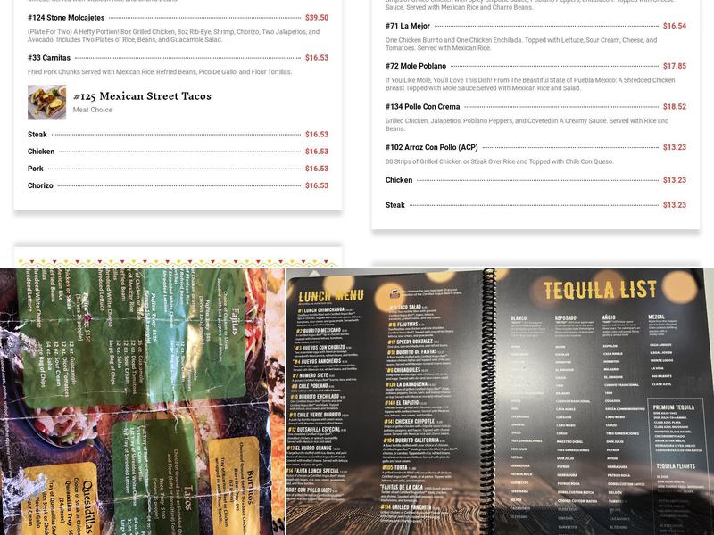 Fiesta Jalapenos Menu