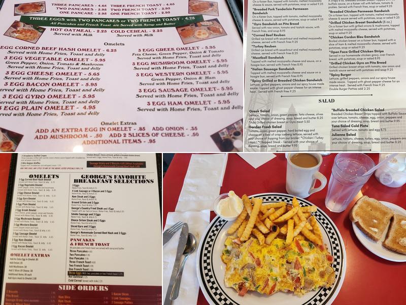 George's Kitchen Menu