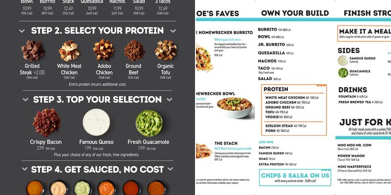 Moe's Southwest Grill Menu