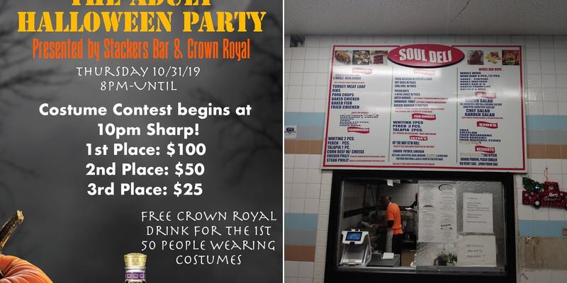 Stackers Bar & Grille Menu