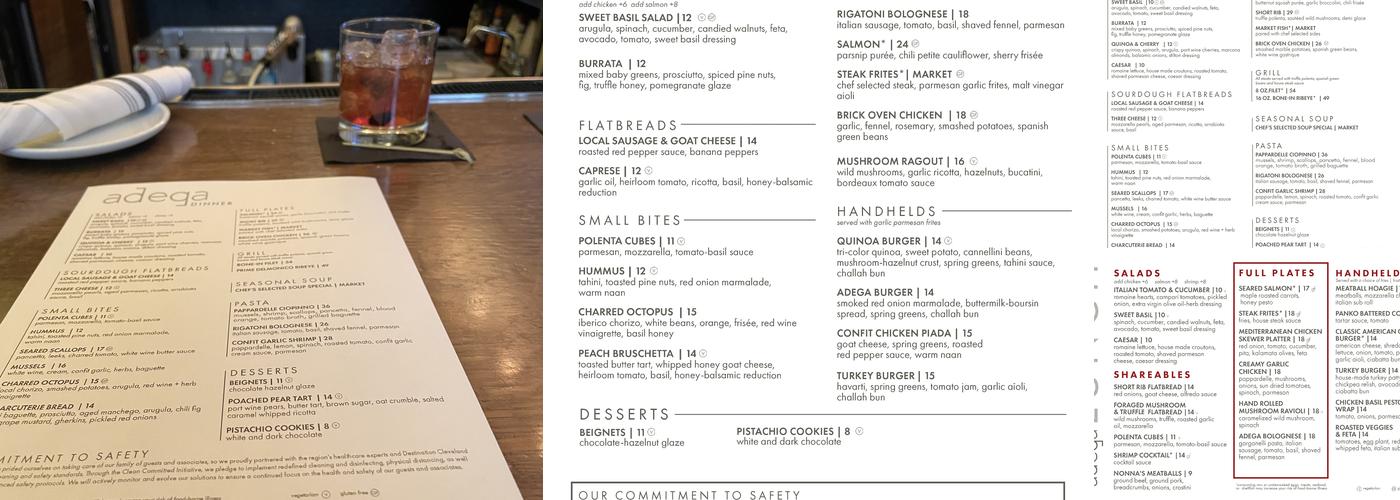 Adega Menu