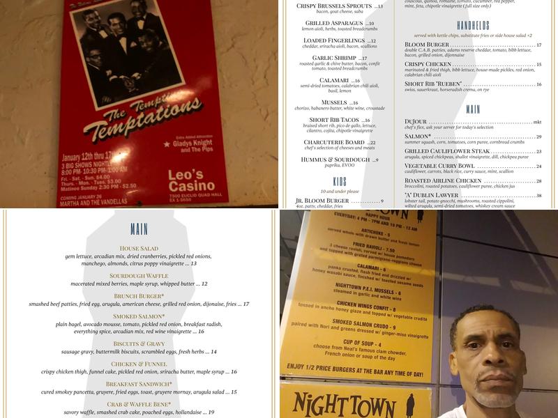 Nighttown Menu