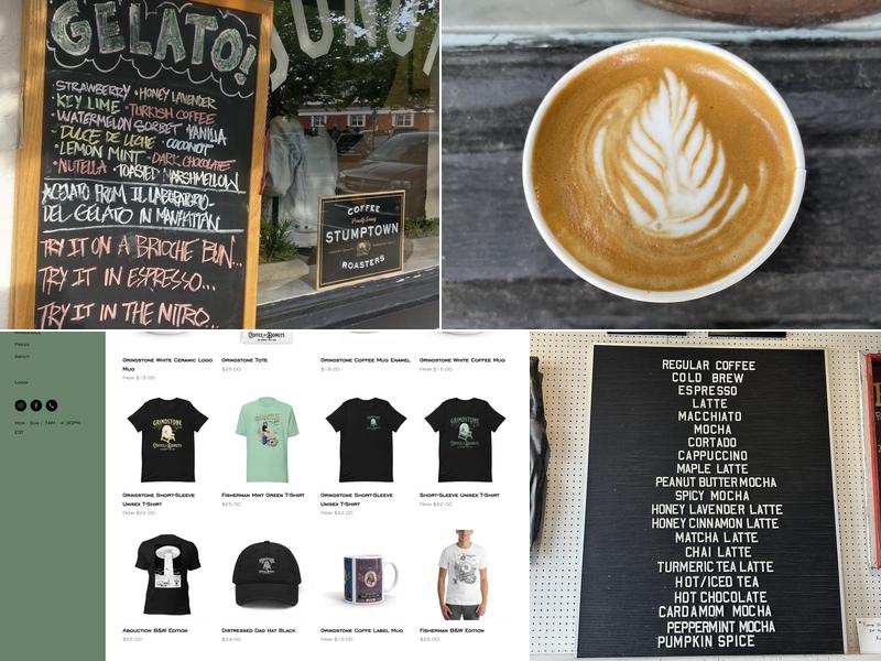 GRINDSTONE COFFEE & DONUTS Menu