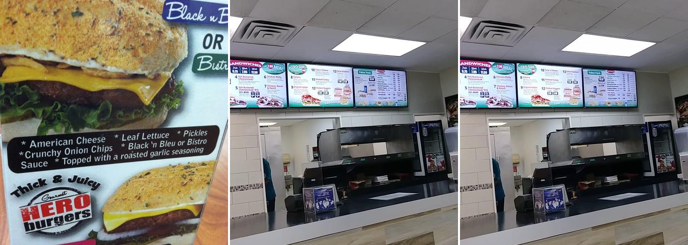 Mr. Hero Menu
