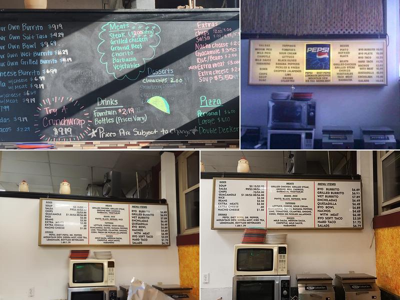 Chili Peppers Fresh Mexican Grill Menu