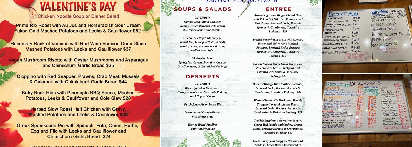June Bug Café Menu