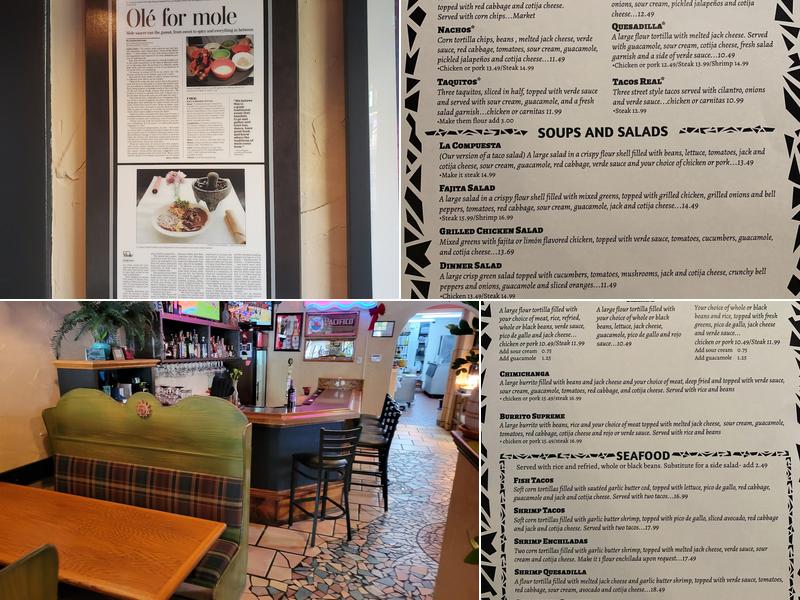El Jardín Menu