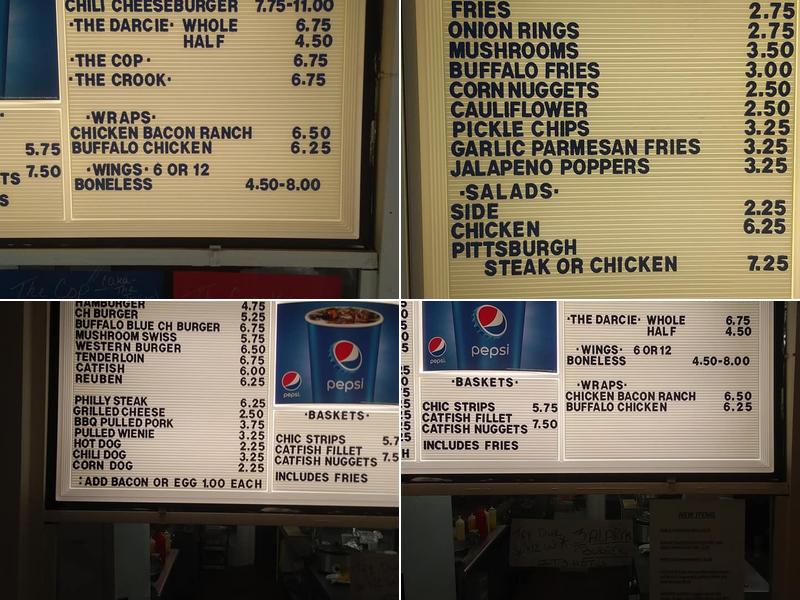 Cafè 24 Menu