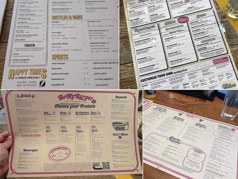 Bareburger Menu