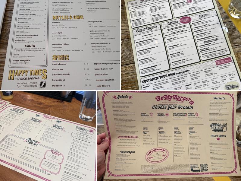 Bareburger Menu