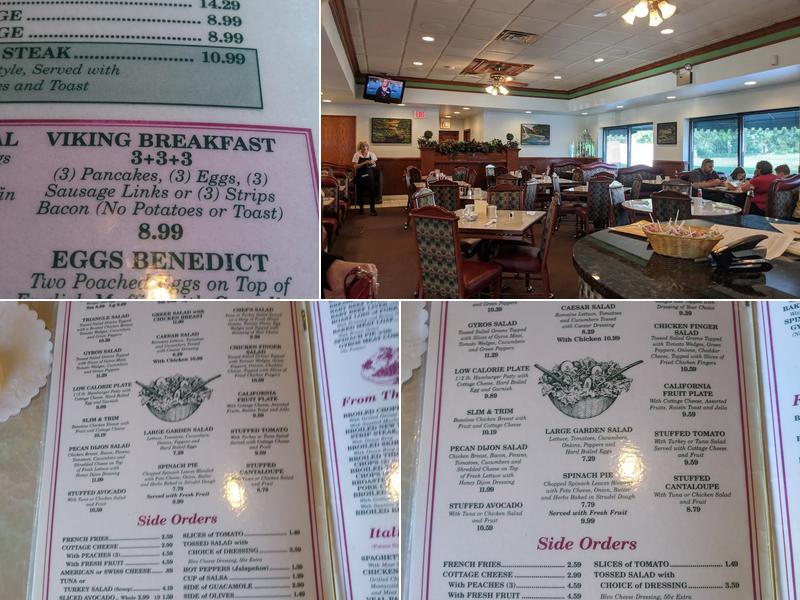 Triangle Restaurant Menu