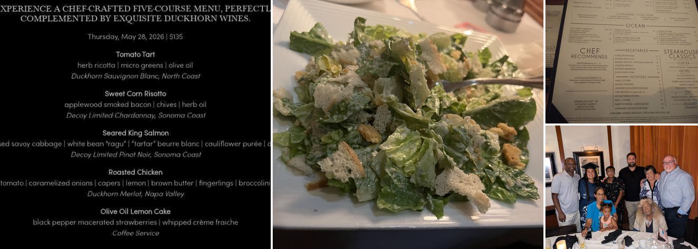 Mitchell's Steakhouse Menu