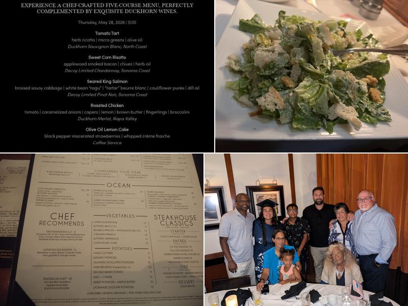 Mitchell's Steakhouse Menu