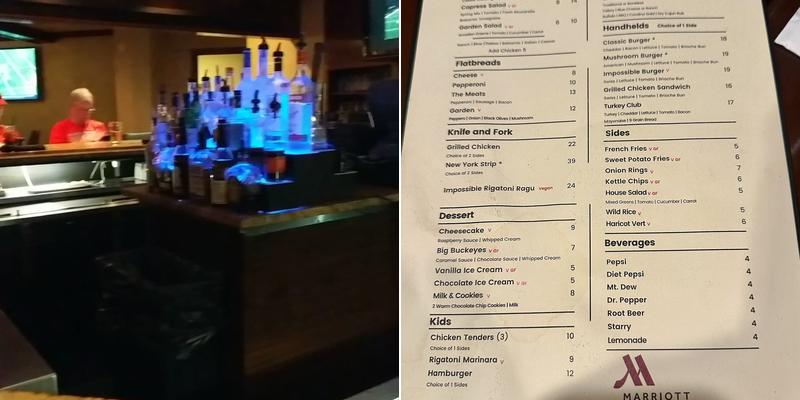 RiverCity Grille Menu