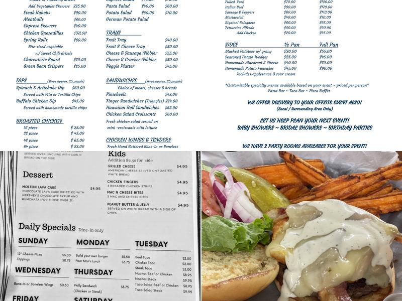 Cullom Knoll Menu