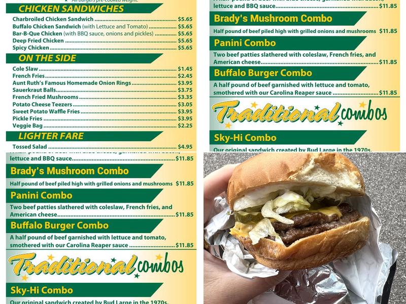 Skyway Menu
