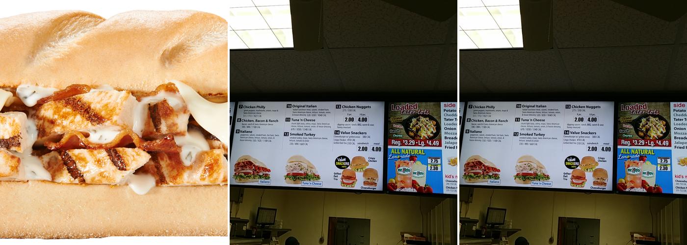 Mr. Hero Menu