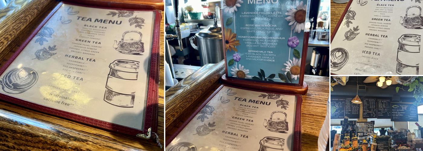 Nervous Dog Coffee Bar, Stow Menu