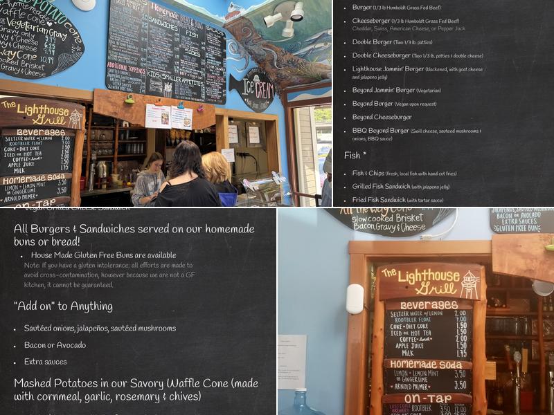 The Lighthouse Grill Menu