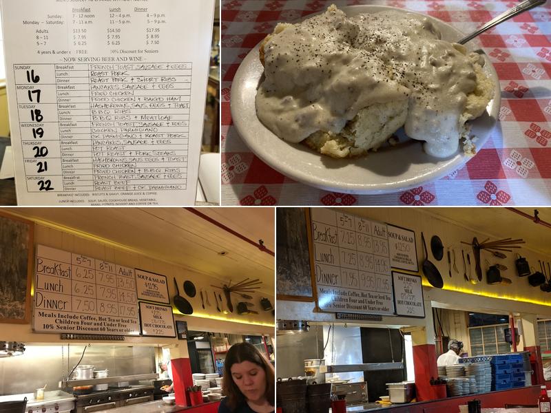 Samoa Cookhouse Menu