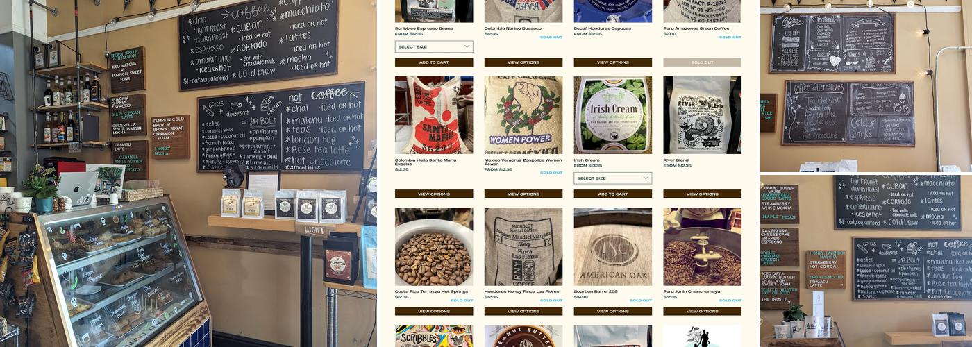 Scribbles Coffee Co Menu