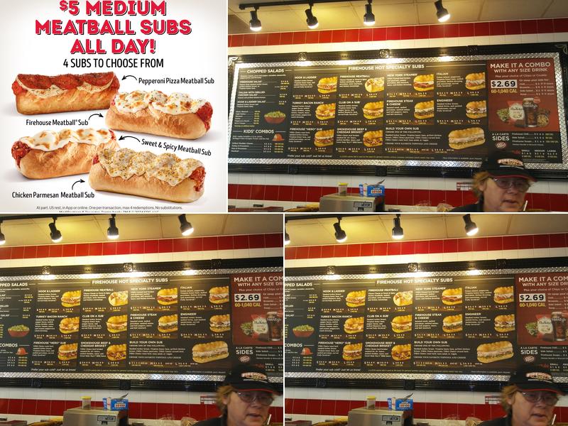 Firehouse Subs Rio Pinar Menu