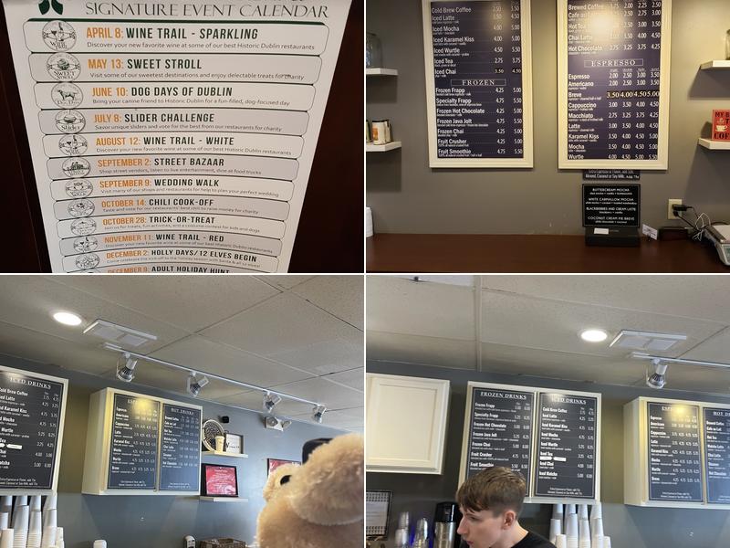 Winans Coffee & Chocolate Menu