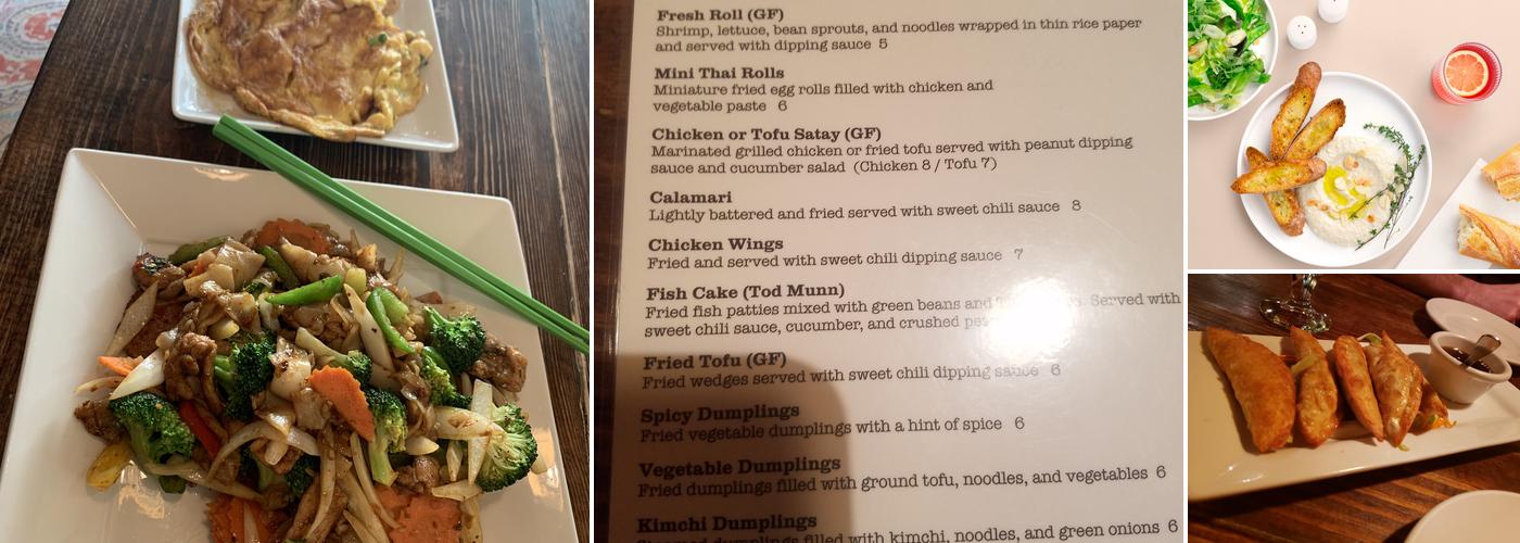 Bamboo Thai Kitchen Menu