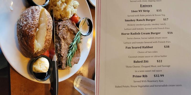 The Copper Kettle Co. Menu