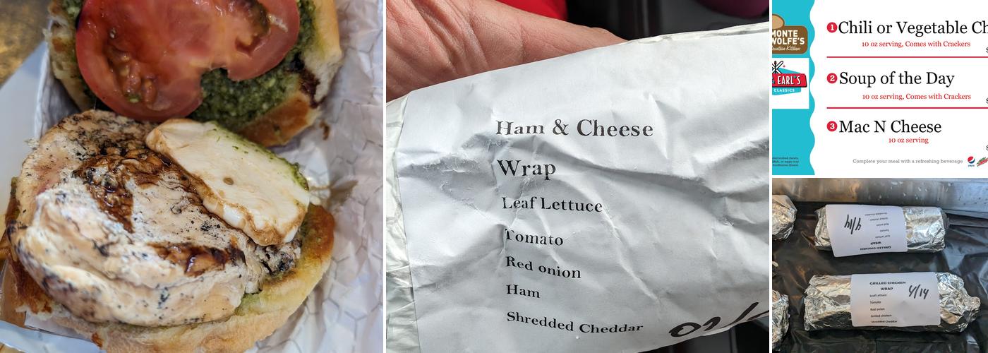 Monte Wolfe's Mountain Kitchen Menu