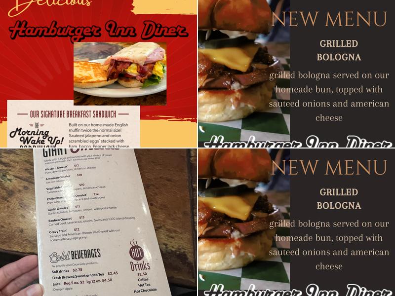 Hamburger Inn Diner Menu