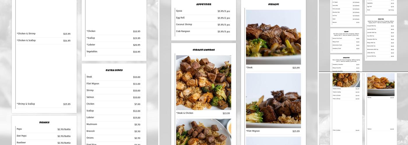 Daruma Japanese Steakhouse & Sushi Menu