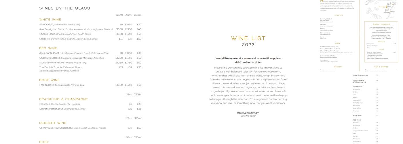 Pineapple Grill & Seafood Menu