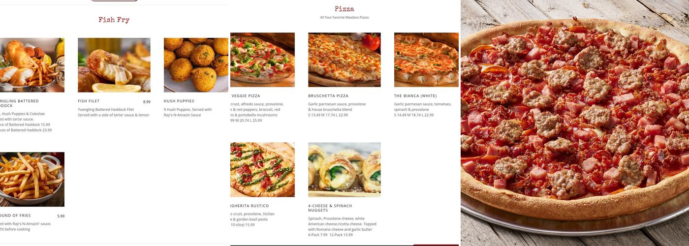 Antonio's Pizzeria LoSchiavo - Avon, OH Menu