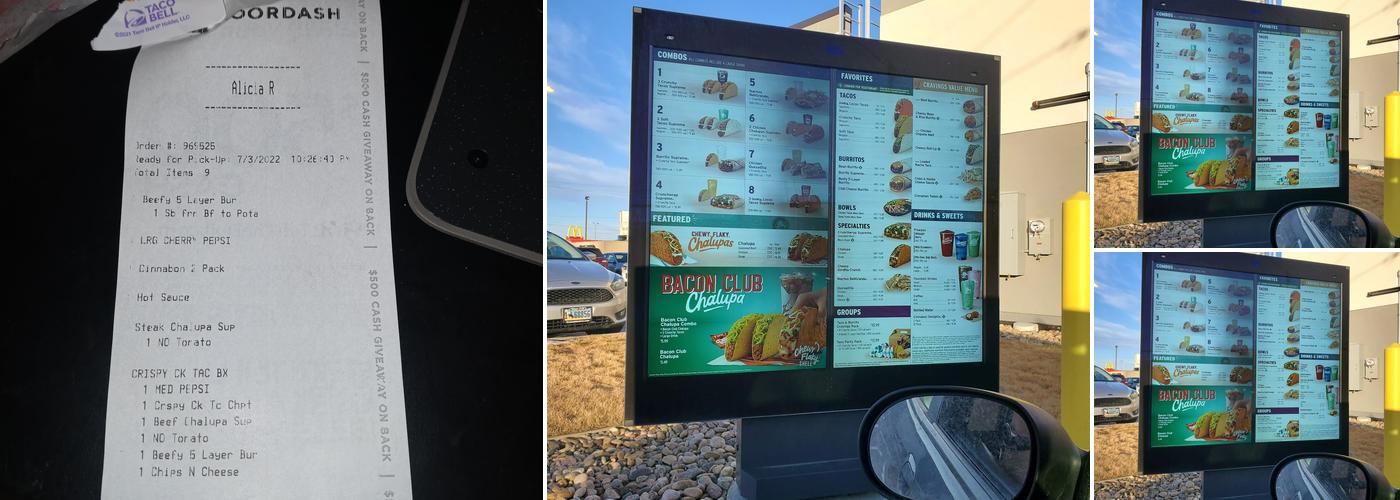 Taco Bell Menu