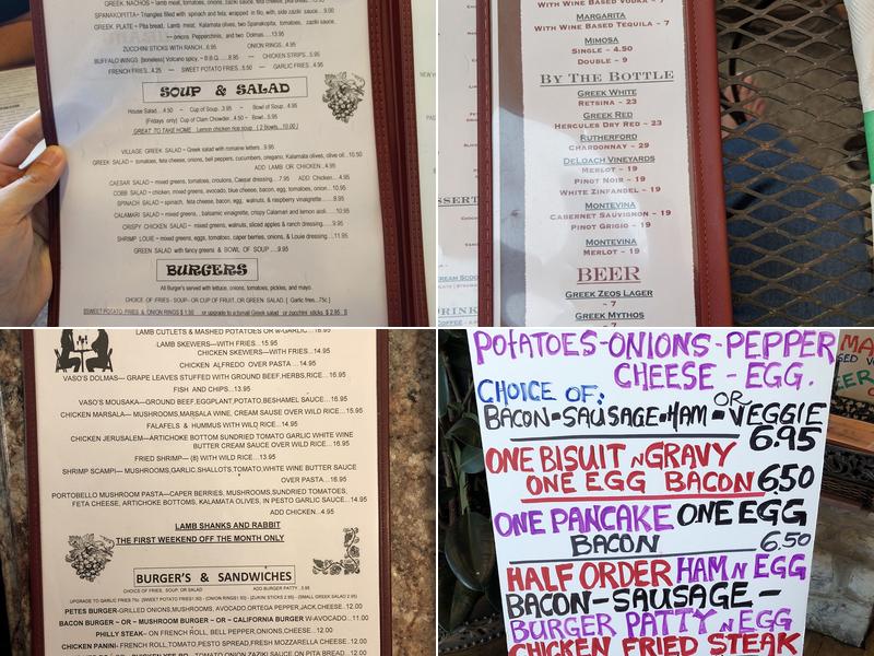 Willow Wisp Café Menu