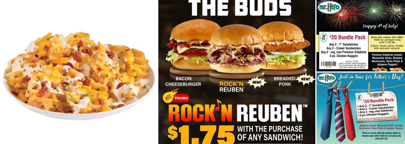 Mr. Hero Menu