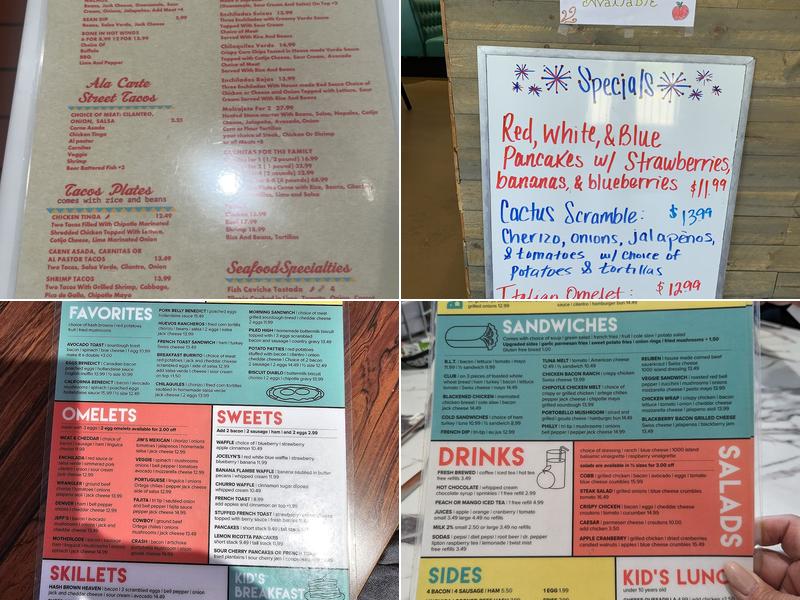 Mandy's Breakfast House Menu