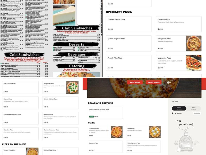 Cedar Grill & Pizza Menu