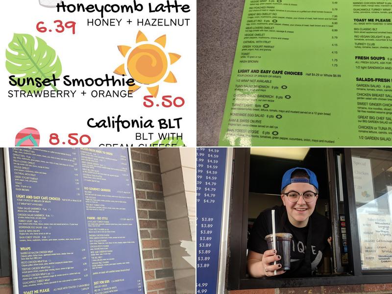 Rio Coffee Brewery Menu