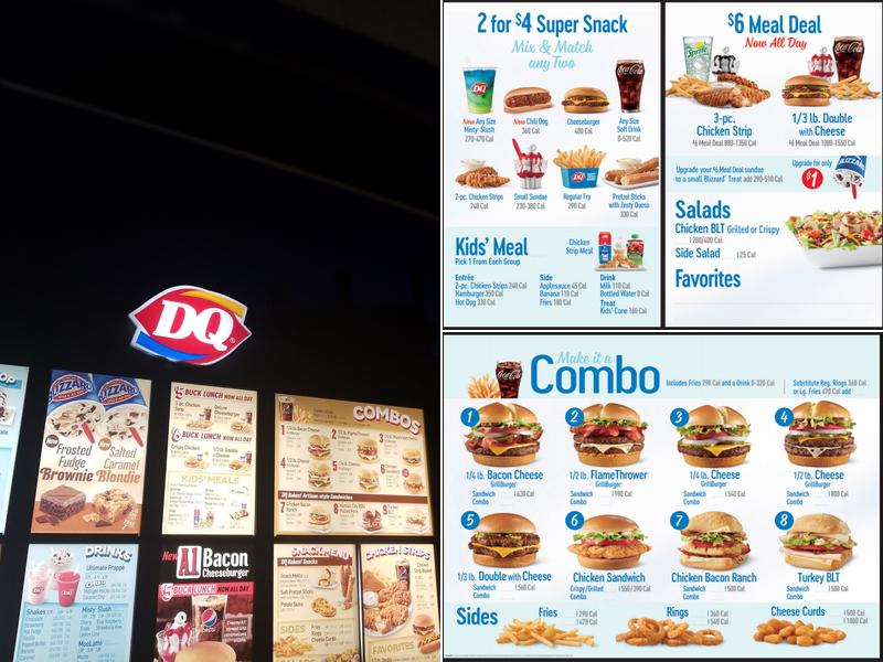 Dairy Queen Grill & Chill Menu