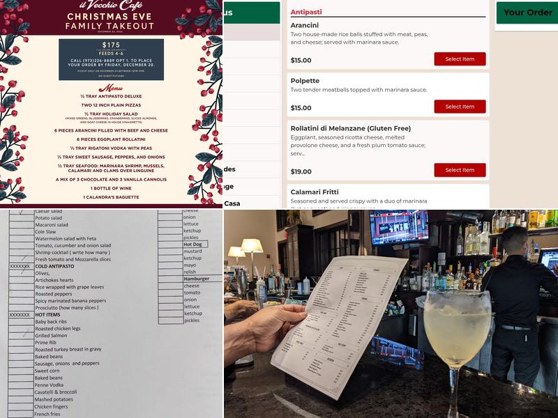 Calandra's Mediterranean Grill Menu