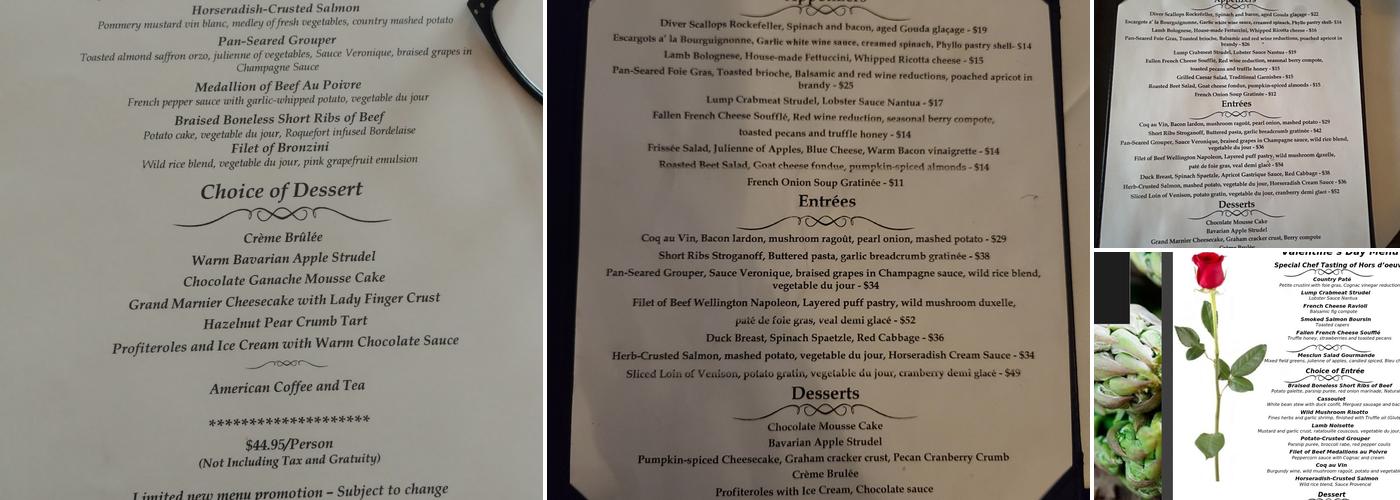 Latour Menu