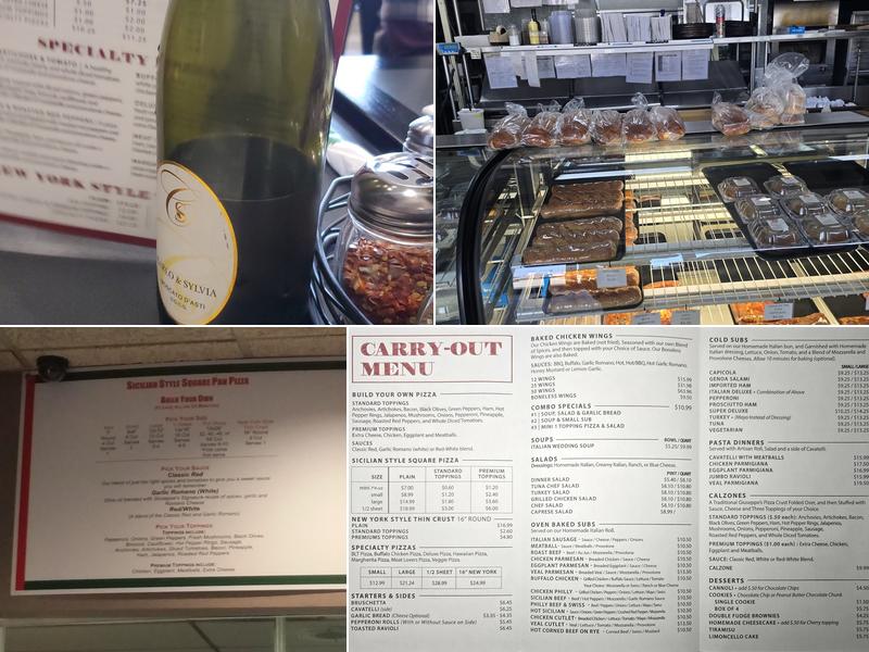 Giuseppe's Pizza Menu