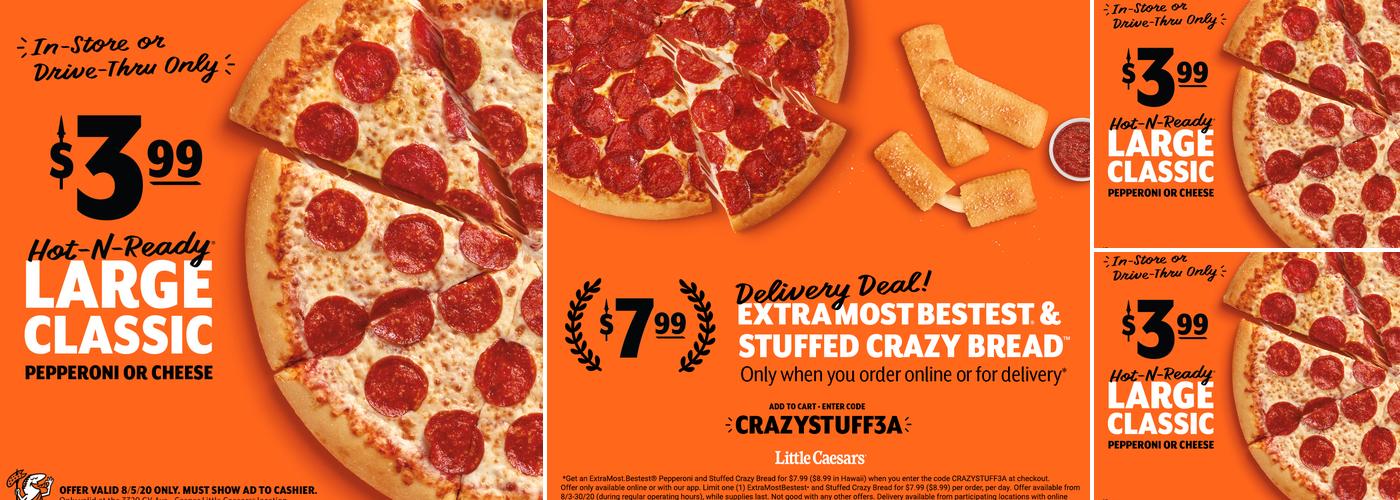 Little Caesars Pizza Menu