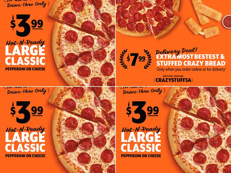 Little Caesars Pizza Menu