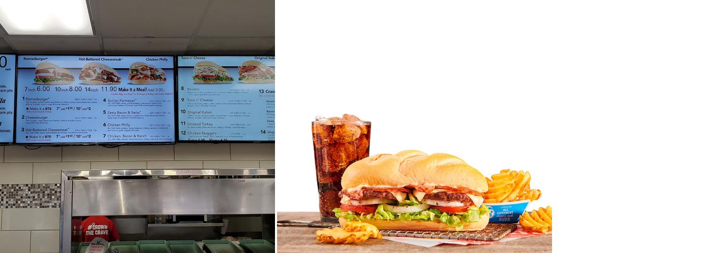 Mr. Hero Menu