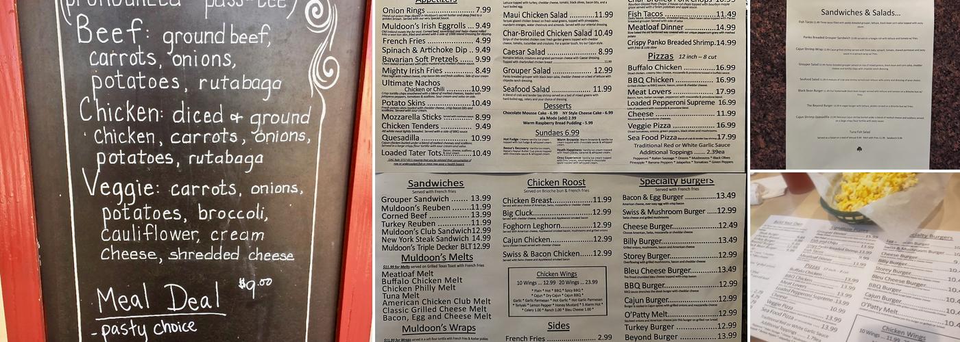 Muldoon's Saloon & Eatery Menu